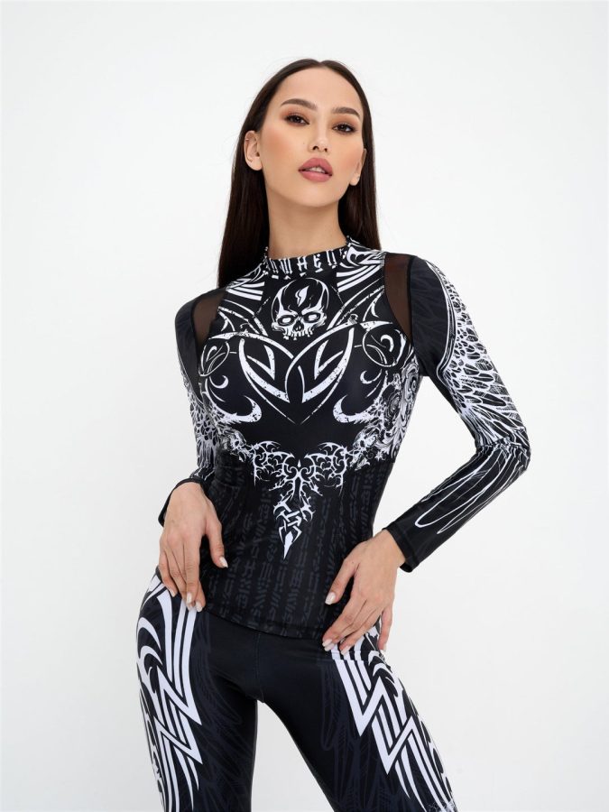 Workout Top OverFlow Gothic