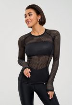 Workout Top Round Fresh Black